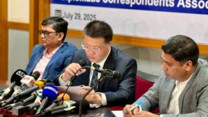 বিগত ১০ বছরে বিএনপি-জামায়াতের সঙ্গে চীনের সম্পর্কে বাধা ছিল : ইয়াও ওয়েন