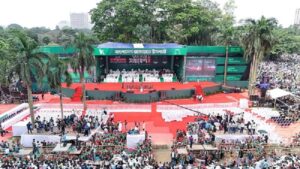 সাংস্কৃতিক অনুষ্ঠানের মধ্য দিয়ে জামায়াতের জাতীয় সমাবেশ শুরু