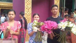 খাগড়াছড়িতে হচ্ছে প্রবারণা পূর্ণিমা