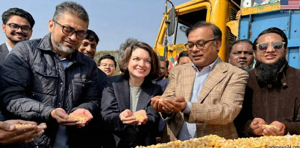 দীর্ঘ ৮ বছরের বিরতি শেষে বাংলাদেশে পৌঁছাল যুক্তরাষ্ট্রের ভুট্টার বিশাল চালান