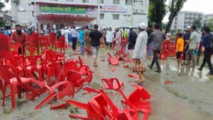 গোপালগঞ্জে এনসিপির সমাবেশ শেষে আবারও হামলা, গোলাগুলি