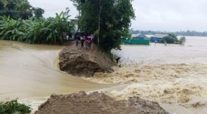 ফেনীতে বন্যা নিয়ন্ত্রণ বাঁধ ভাঙনে কয়েক কোটি টাকার ক্ষতি