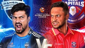 গ্লোবাল সুপার লিগে সাকিবের দল মাঠে নামছে রংপুরের বিপক্ষে