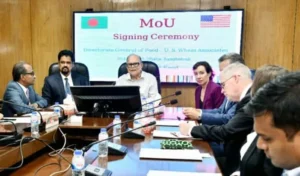 যুক্তরাষ্ট্র থেকে আসবে ৭ লাখ মেট্রিক টন গম, সমঝোতা স্মারক