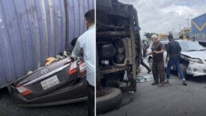 কুমিল্লায় লরি উল্টে প্রাইভেটকারের ওপর, নিহত ৪