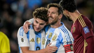 জোড়া গোলের পর আর্জেন্টিনার বড় জয়