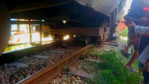 ব্রাহ্মণবাড়িয়ায় তিতাস কমিউটার ট্রেন লাইনচ্যুত