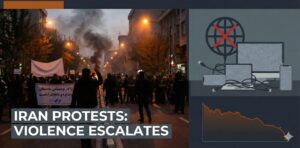 ইরানে চলমান বিক্ষোভে সহিংসতা: দেশজুড়ে ইন্টারনেট সংযোগ বিচ্ছিন্ন