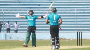 জিসানের সেঞ্চুরি আর হাসানের দুর্দান্ত ব্যাটিংয়ে জয় ইস্ট-সেন্ট্রাল জোনের